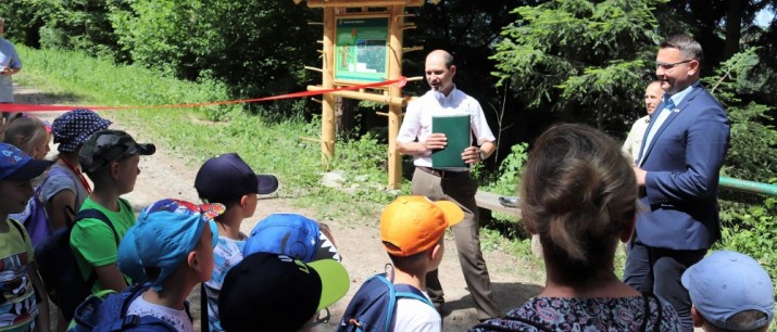Ścieżka edukacyjna w kompleksie leśnym Uklejna już otwarta!