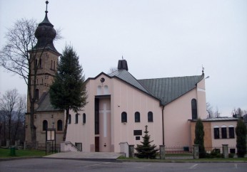 Renowacja kamiennej wieży w Kościele Parafialnym pw. Podwyższenia Krzyża Świętego w Jaworniku