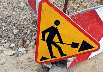 Uwaga utrudnienia - zamknięta droga w Polance