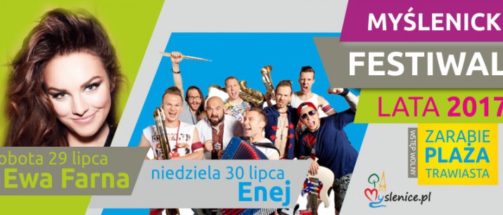 Program na Myślenicki Festiwal Lata 2017