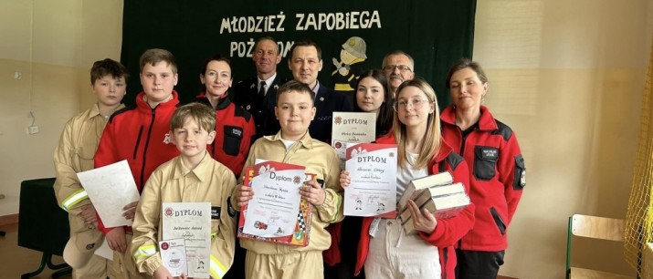 Gminne eliminacje do Ogólnopolskiego Turnieju Wiedzy Pożarniczej