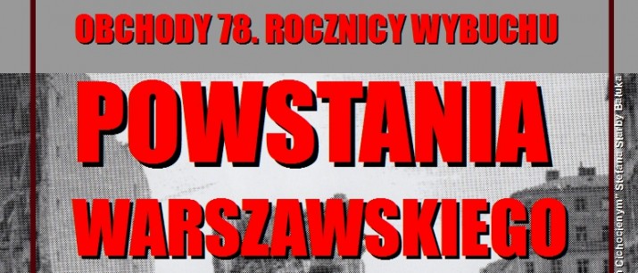 78. rocznica Powstania Warszawskiego - program wydarzeń 