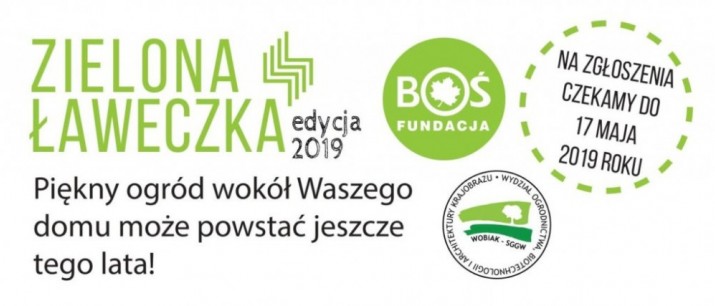 Rusza Konkurs `Zielona Ławeczka`