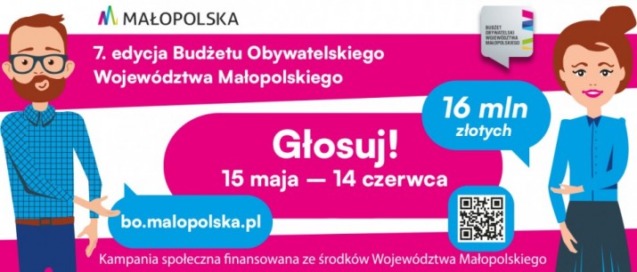 Ostatnie dni głosowania w BO Małopolska - wybierz zwycięskie zadania!