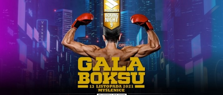 Gala Suzuki Boxing Night IX w sobotę 13 listopada w Myślenicach!