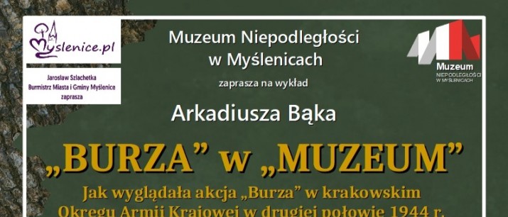 „Burza” w „Muzeum” – zapraszamy na wykład