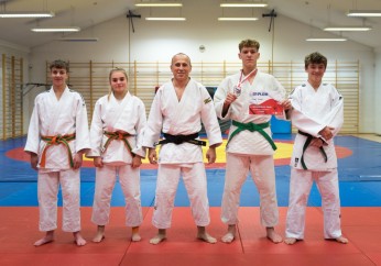 Hubert Strzelec wicemistrzem polski w Judo