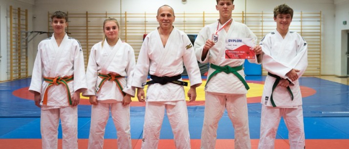 Hubert Strzelec wicemistrzem polski w Judo