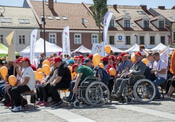 Osoby z niepełnosprawnościami obchodziły Małopolski Dzień Godności w Myślenicach