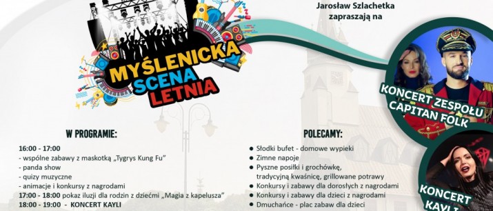 Festyn Parafialny i Myślenicka Scena Letnia w Trzemeśni już 7 lipca!