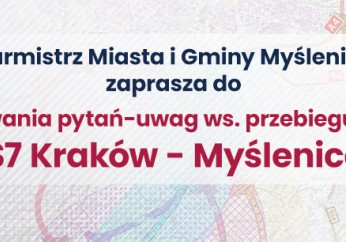Masz pytanie ws. przebiegu drogi S7 Kraków - Myślenice?