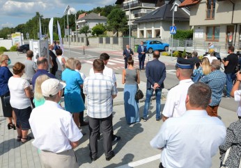 Otwarcie drogi w Głogoczowie z udziałem ministra Andrzeja Adamczyka