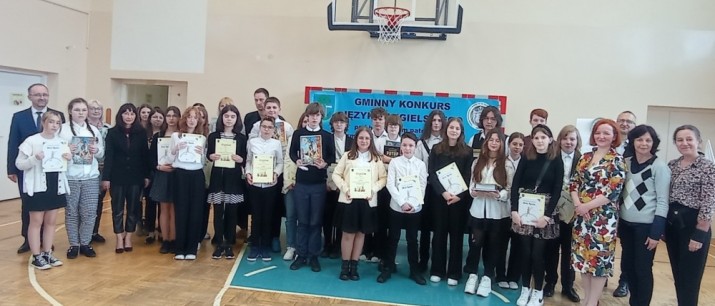 Zmagania uczniów w Gminnym Konkursie Języka Angielskiego w Bysinie