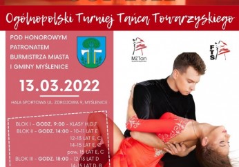 Ogólnopolski Turniej Tańca Towarzyskiego CUBANO DANCE CUP Myślenice 2022