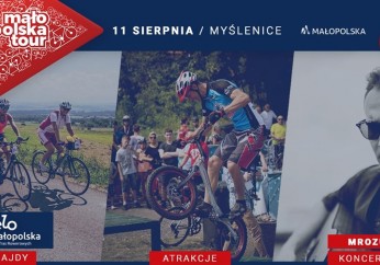 Małopolska Tour w Myślenicach – wyścig rowerowy i MROZU na scenie!
