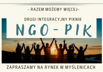 NGO-PIK w Myślenicach - piknik organizacji pozarządowych na Rynku