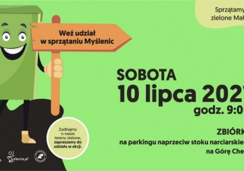 Sprzątamy tereny zielone Małopolski – weź udział w sprzątaniu Myślenic
