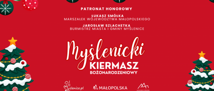 Myślenicki Kiermasz Bożonarodzeniowy 2024