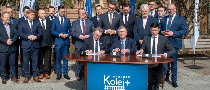 Kolej połączy Myślenice z Krakowem - podpisano umowę na dokumentację projektową!