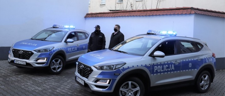 Gmina Myślenice wsparła zakup dwóch radiowozów policyjnych