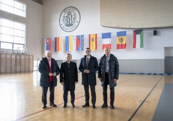 Igrzyska Europejskie 2023 - Marszałek Witold Kozłowski wizytował bazę Sport Myślenice