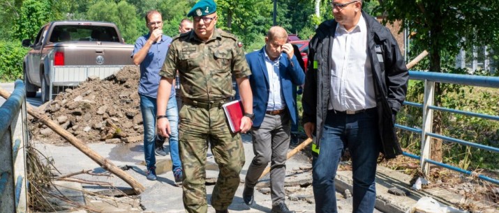 Wojsko Polskie pomoże w budowie mostu tymczasowego w Krzyszkowicach?