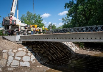 Powstaje nowy most w Krzyszkowicach