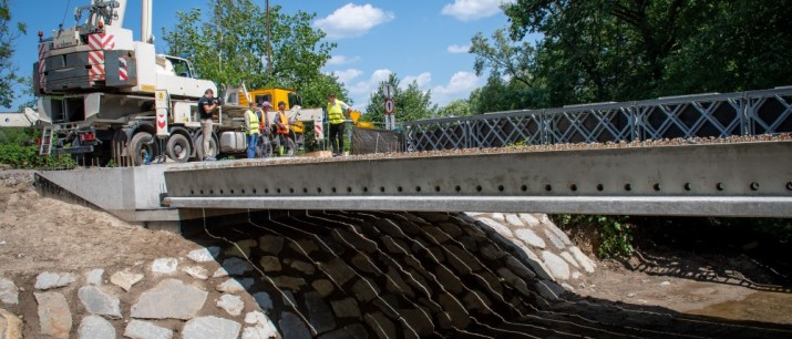 Powstaje nowy most w Krzyszkowicach