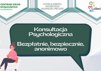 Centrum Usług Społecznych zaprasza na Ogólnopolski Dzień Walki z Depresją