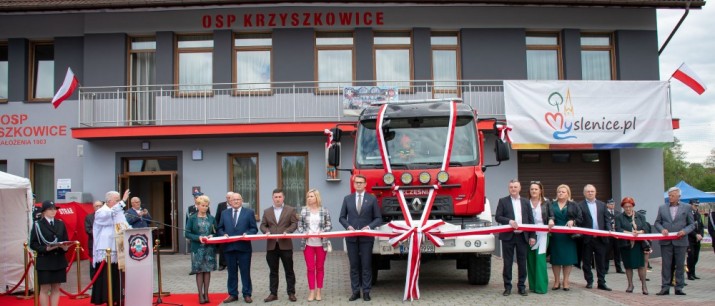 Obchody 120-lecia OSP Krzyszkowice oraz poświęcenie nowego wozu ratowniczo-gaśniczego
