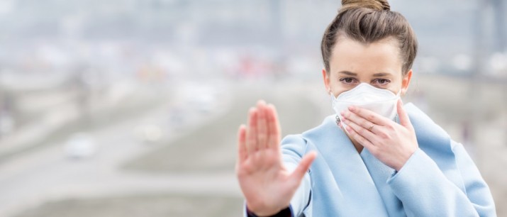 Ostrzeżenie o zanieczyszczeniu powietrza i ryzyko przekroczenia poziomu informowania