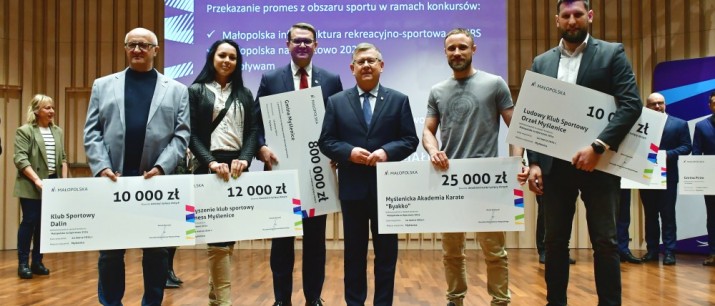 Województwo Małopolskie przekaże blisko 1,4 mln zł na sport w Gminie Myślenice