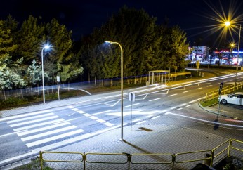 Gmina Myślenice w porozumieniu z GDDKiA zainstalowała oświetlenie przejść dla pieszych