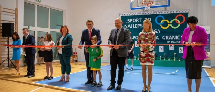 Nowa sala gimnastyczna w Drogini już otwarta!