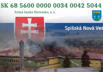 Spišská Nová Ves zwraca się z prośbą o wsparcie odbudowy Domu Seniora