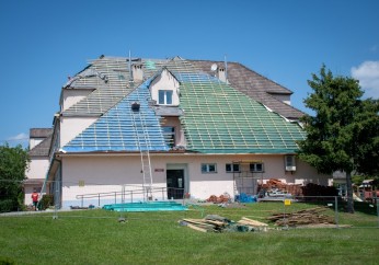 Remont dachu w Szkole Podstawowej w Krzyszkowicach