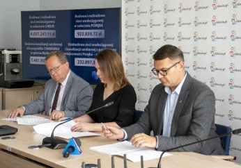 Umowa podpisana, Gmina Myślenice zrealizuje szesnaście inwestycji na sieci wod-kan!