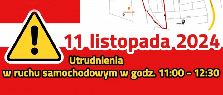 Bieg Niepodległości - utrudnienia w ruchu!